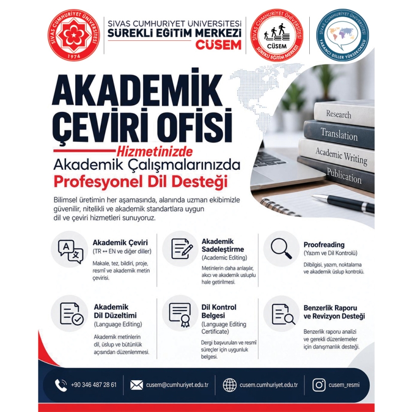 Akademik Çeviri Ofisi Hizmete Açıldı