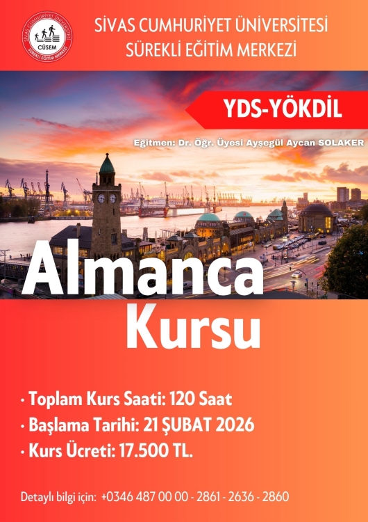 YDS-YÖKDİL ALMANCA KURSU