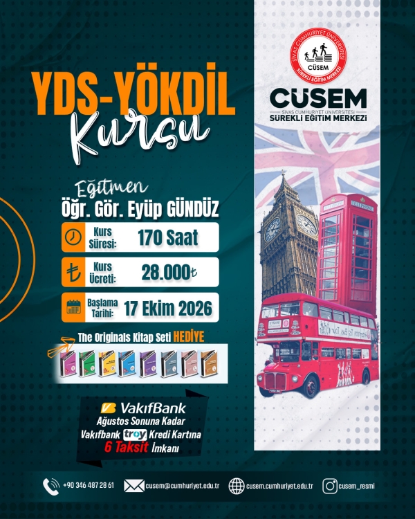 YDS-YÖKDİL KURSU