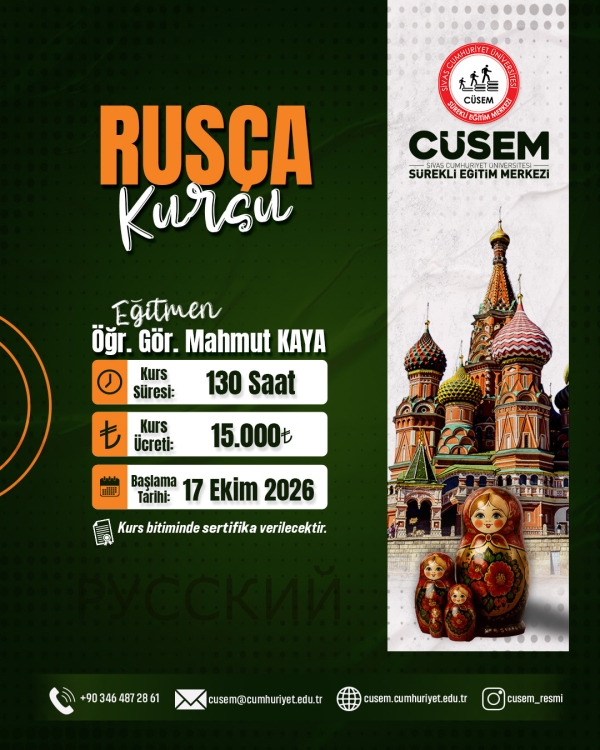 Rusça Kursu