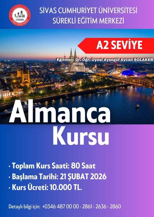 A2 SEVİYE ALMANCA