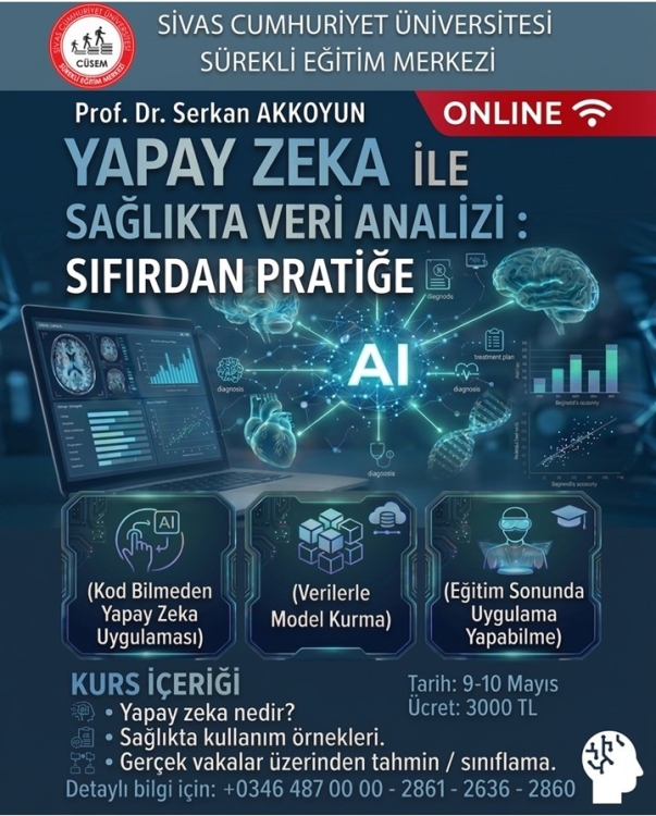 Yapay Zeka İle Sağlıkta Veri Analizi