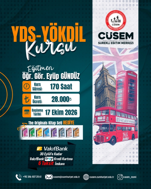 YDS-YÖKDİL KURSU