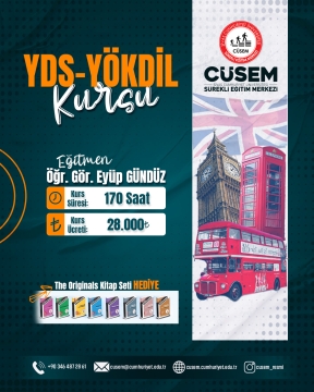 YDS-YÖKDİL KURSU