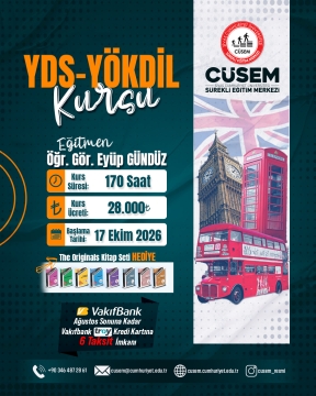 YDS-YÖKDİL KURSU