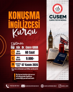 Konuşma İngilizcesi Kursu