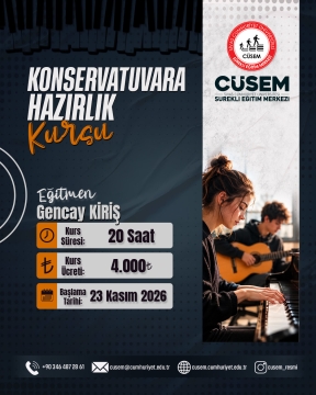 Konservatuvara Hazırlık Kursu