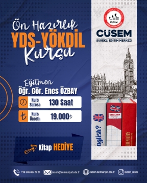 YDS-YÖKDİL ÖN HAZIRLIK KURSU