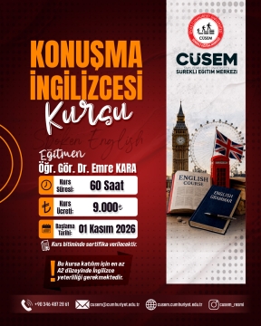 Konuşma İngilizcesi Kursu