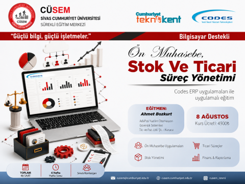 Ön Muhasebe, Stok ve Ticari Süreç Yönetimi Kursu