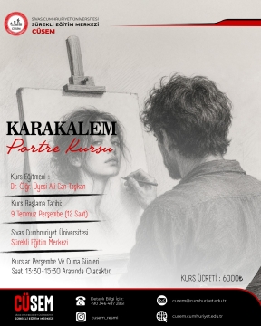 Karakalem Portre Kursu