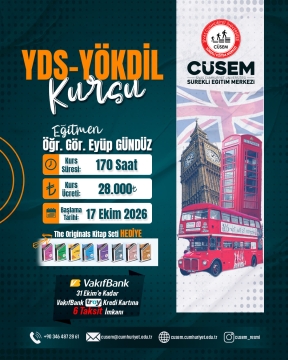 YDS-YÖKDİL KURSU