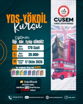 YDS-YÖKDİL KURSU
