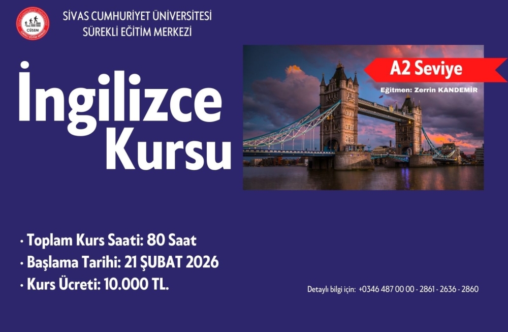 A2 Seviye İngilizce