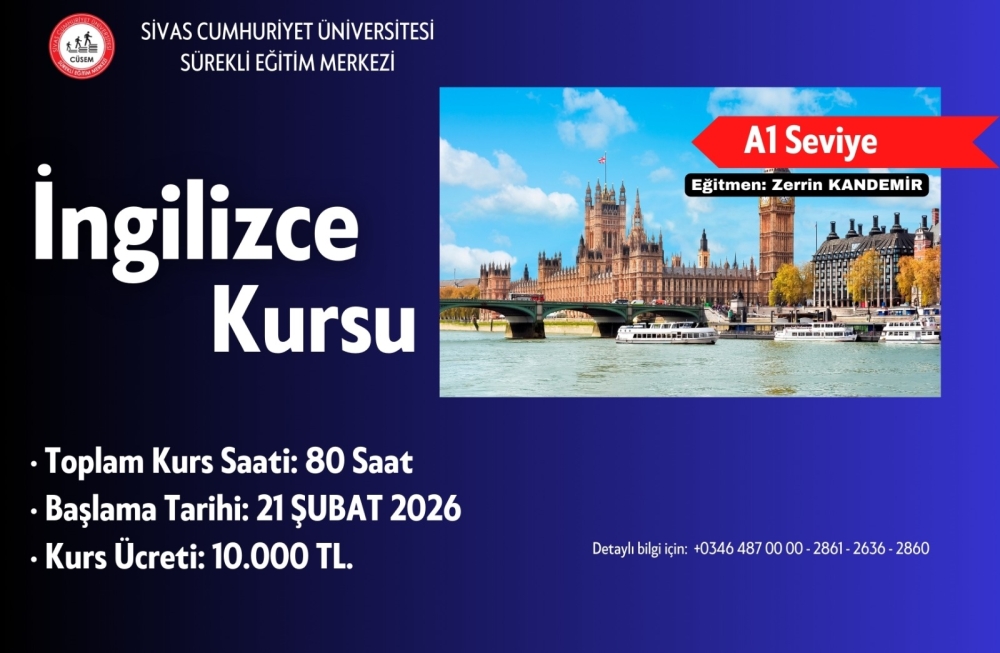 A1 Seviye İngilizce