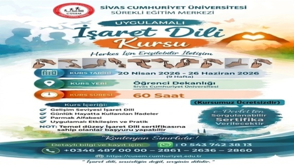 İşaret Dili Kursu