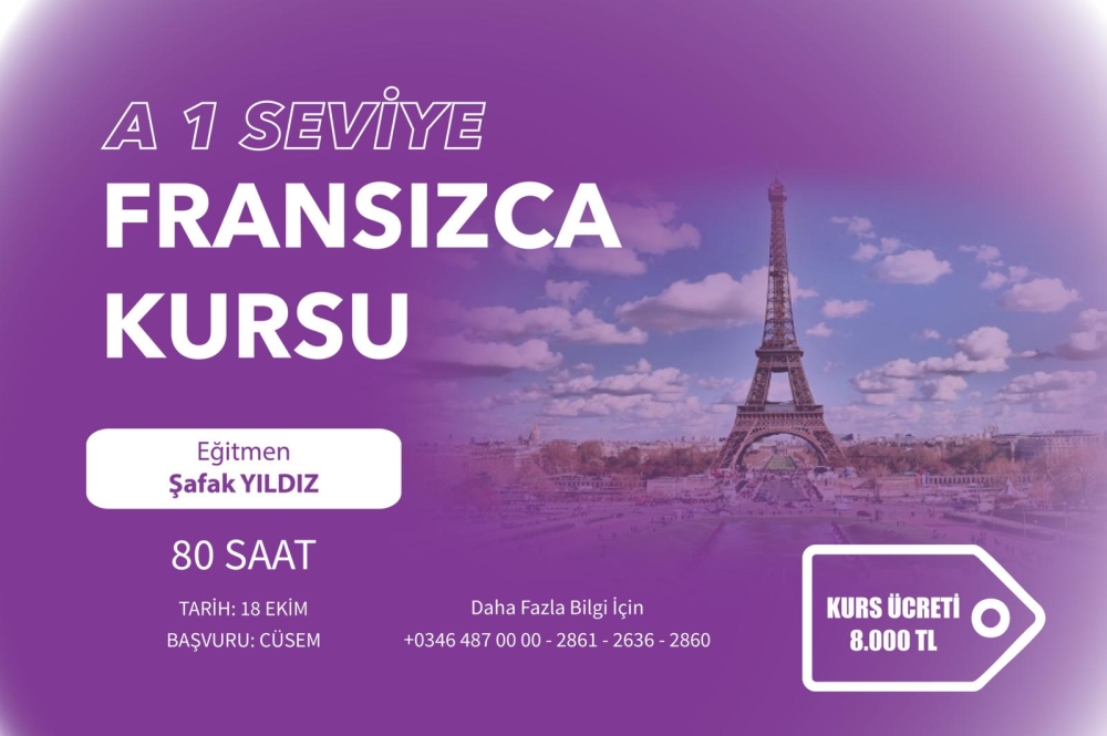 Fransızca A1 Dil Kursu