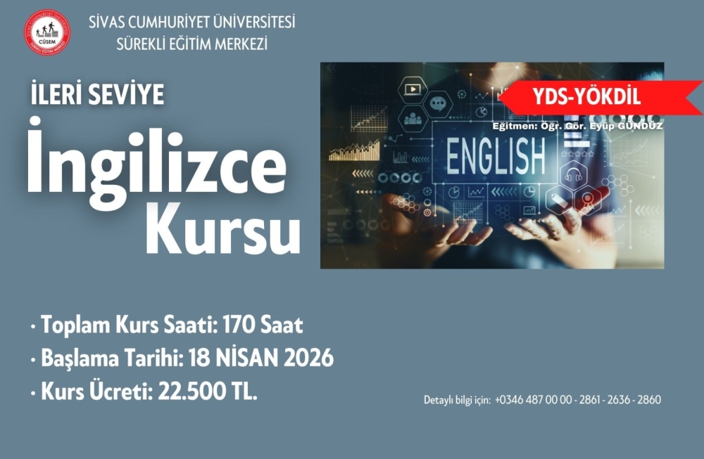 İleri Seviye İngilizce 