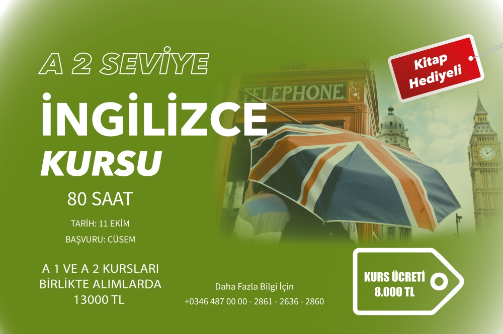 İngilizce A2 Dil Kursu